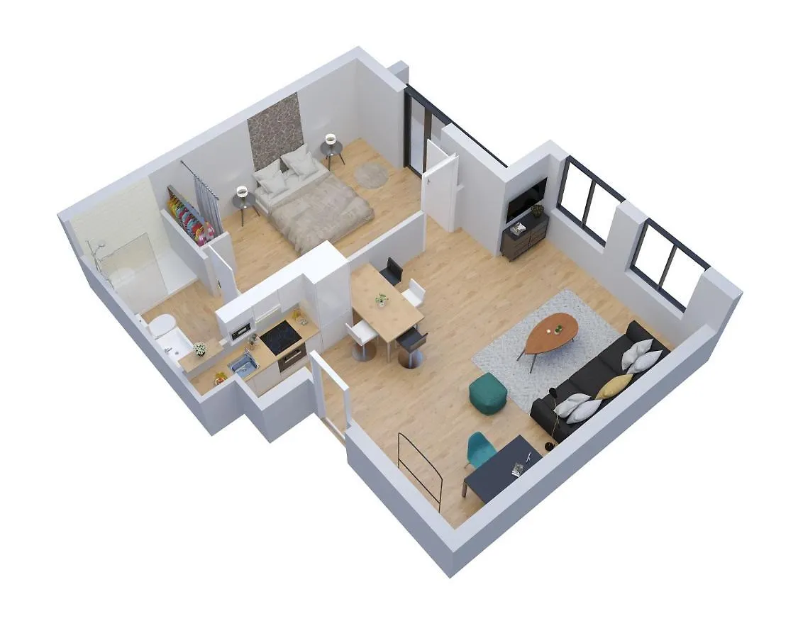 Les Chablaisiennes - Proche Geneve - Le Jungle Apartment Annemasse 0*,  France